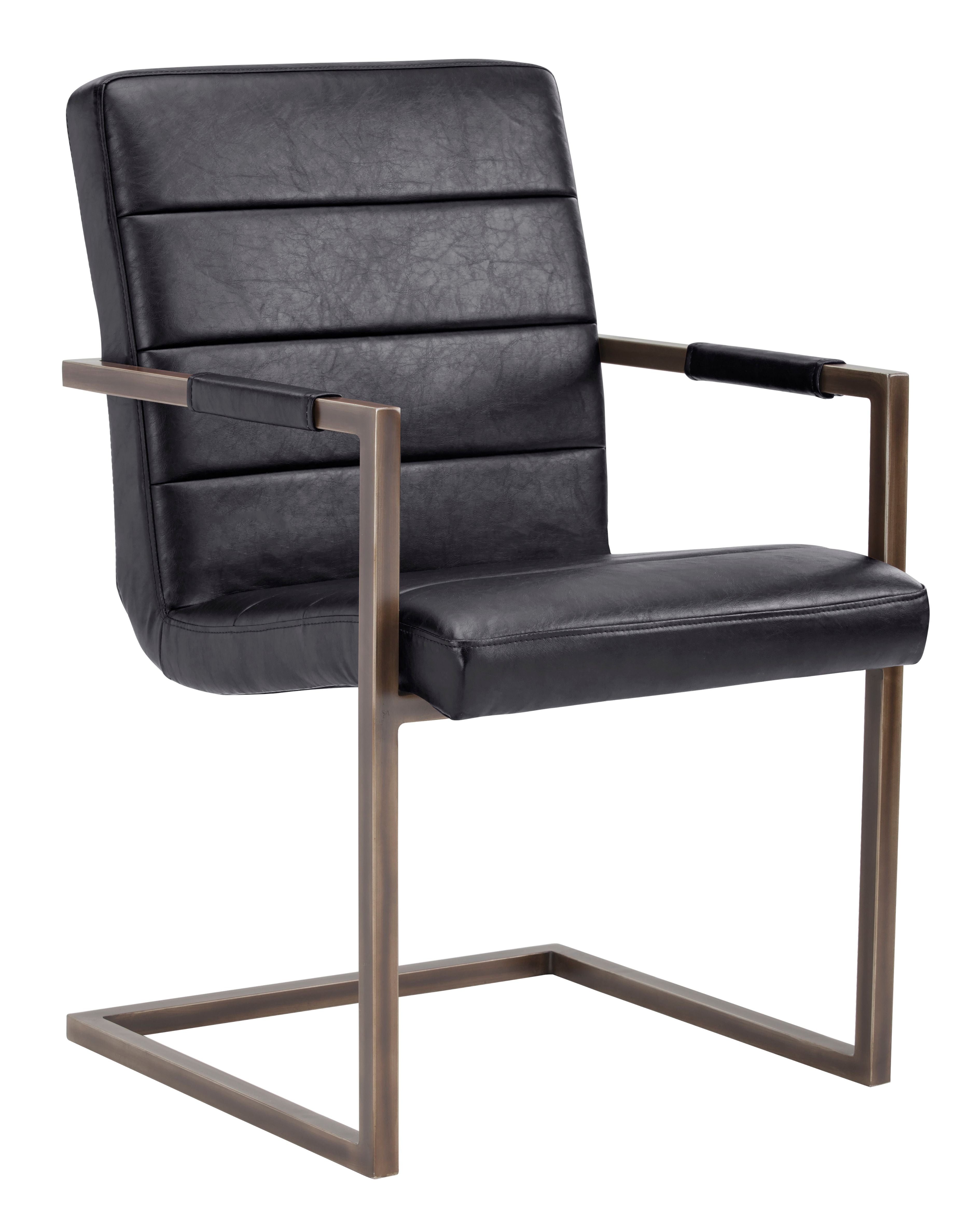 SUNPAN Jafar Dining Armchair - Vintage Black