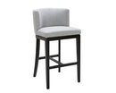 Sunpan Hayden Barstool - Bravo Cream/Bravo Portabella/Marble/Quarry
