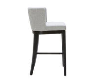 Sunpan Hayden Barstool - Bravo Cream/Bravo Portabella/Marble/Quarry