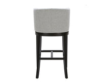 Sunpan Hayden Barstool - Bravo Cream/Bravo Portabella/Marble/Quarry