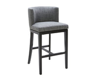 Sunpan Hayden Barstool - Bravo Cream/Bravo Portabella/Marble/Quarry
