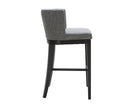 Sunpan Hayden Barstool - Bravo Cream/Bravo Portabella/Marble/Quarry