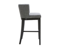 Sunpan Hayden Barstool - Bravo Cream/Bravo Portabella/Marble/Quarry