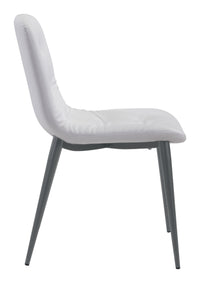 Zuo Modern Tangiers Dining Chair in White - Set of 2