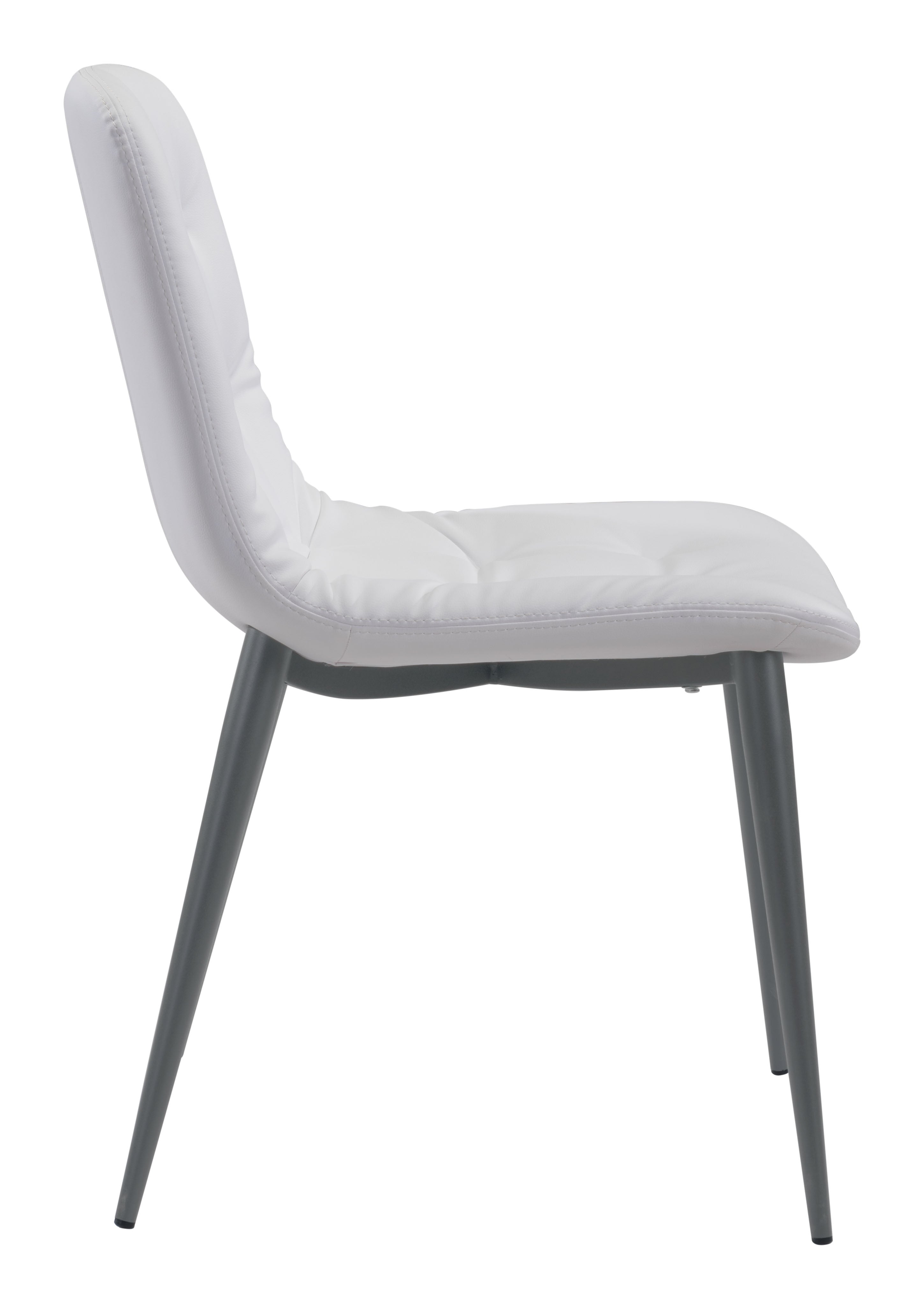 Zuo Modern Tangiers Dining Chair in White - Set of 2