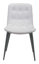 Zuo Modern Tangiers Dining Chair in White - Set of 2