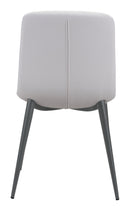 Zuo Modern Tangiers Dining Chair in White - Set of 2