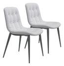 Zuo Modern Tangiers Dining Chair in White - Set of 2