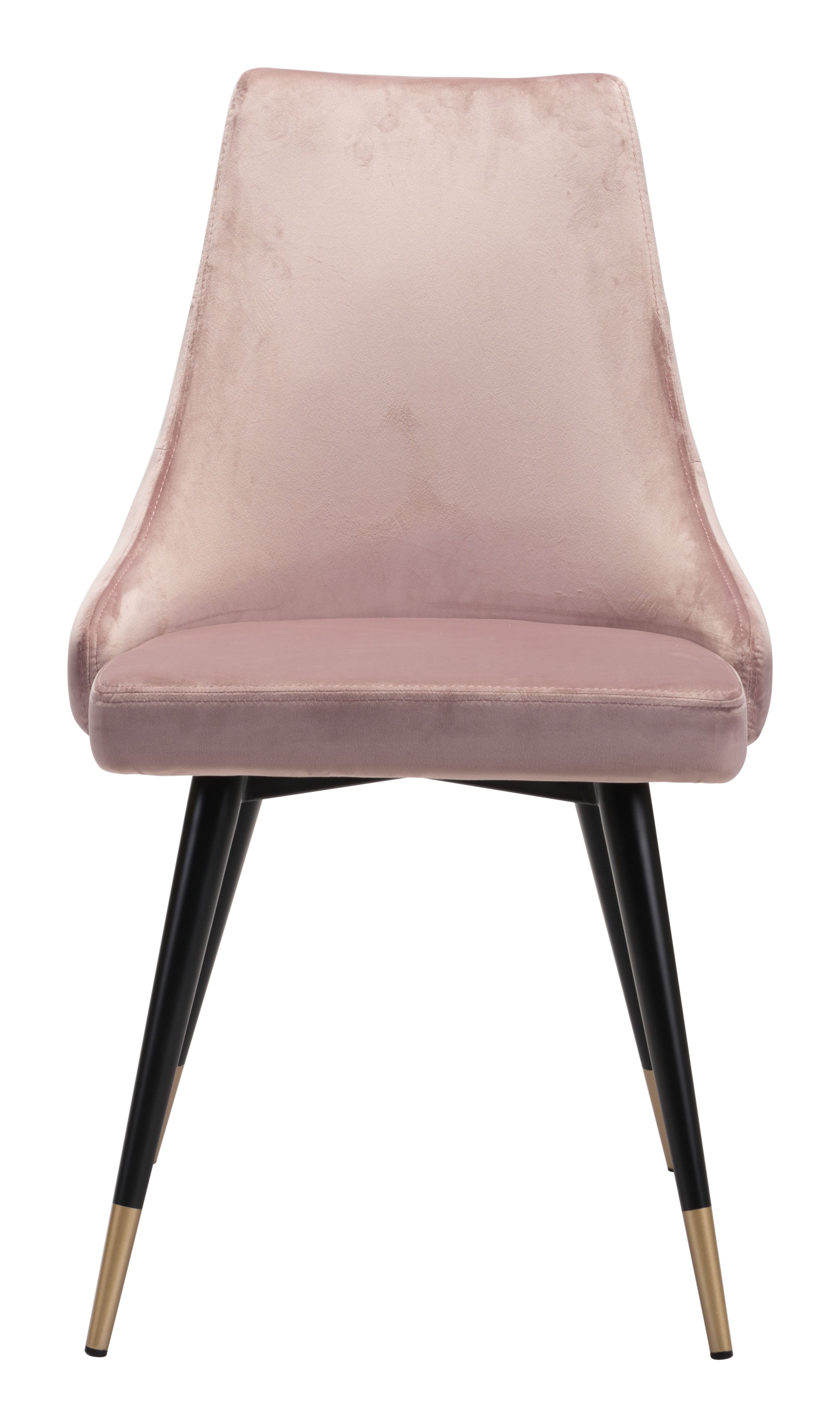 Zuo Modern Piccolo Dining Chair in Pink/Gray/Yellow - Set of 2