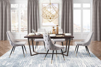 Zuo Modern Piccolo Dining Chair in Pink/Gray/Yellow - Set of 2