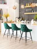 Zuo Modern Piccolo Counter Stool in Pink/Gray/Green/Yellow