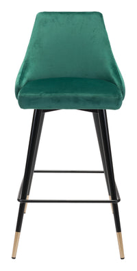 Zuo Modern Piccolo Counter Stool in Pink/Gray/Green/Yellow