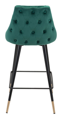 Zuo Modern Piccolo Counter Stool in Pink/Gray/Green/Yellow