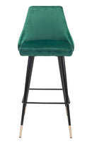 Zuo Modern Piccolo Barstool in Pink/Gray/Green