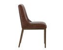 Sunpan Halden Dining Chair - Beige Linen/Bravo Cream/Bravo Metal/Vintage Black/Vintage Blue/Vintage Cognac-Set of Two
