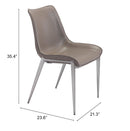 Zuo Modern Magnus Dining Chair - Set of 2