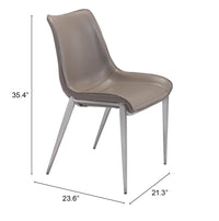 Zuo Modern Magnus Dining Chair - Set of 2