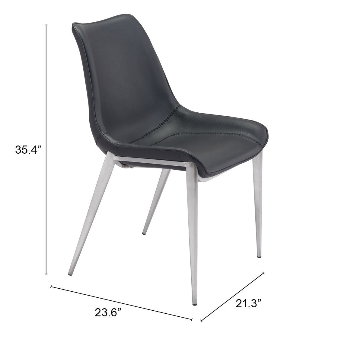 Zuo Modern Magnus Dining Chair - Set of 2