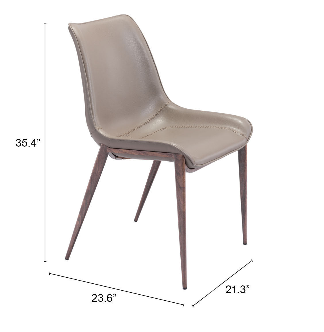Zuo Modern Magnus Dining Chair - Set of 2