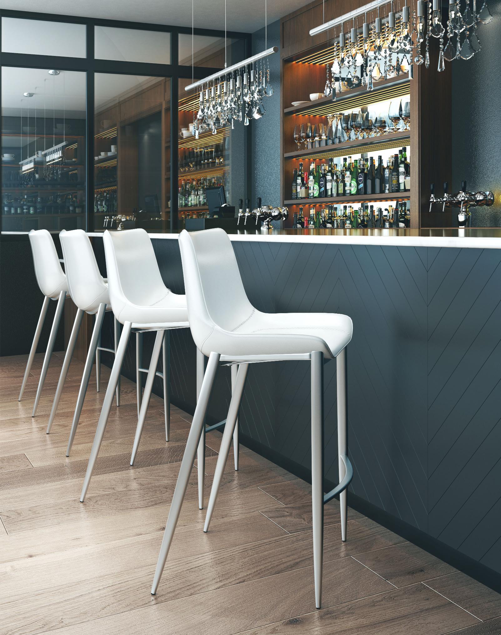 Zuo Modern Magnus Barstool - Set of 2