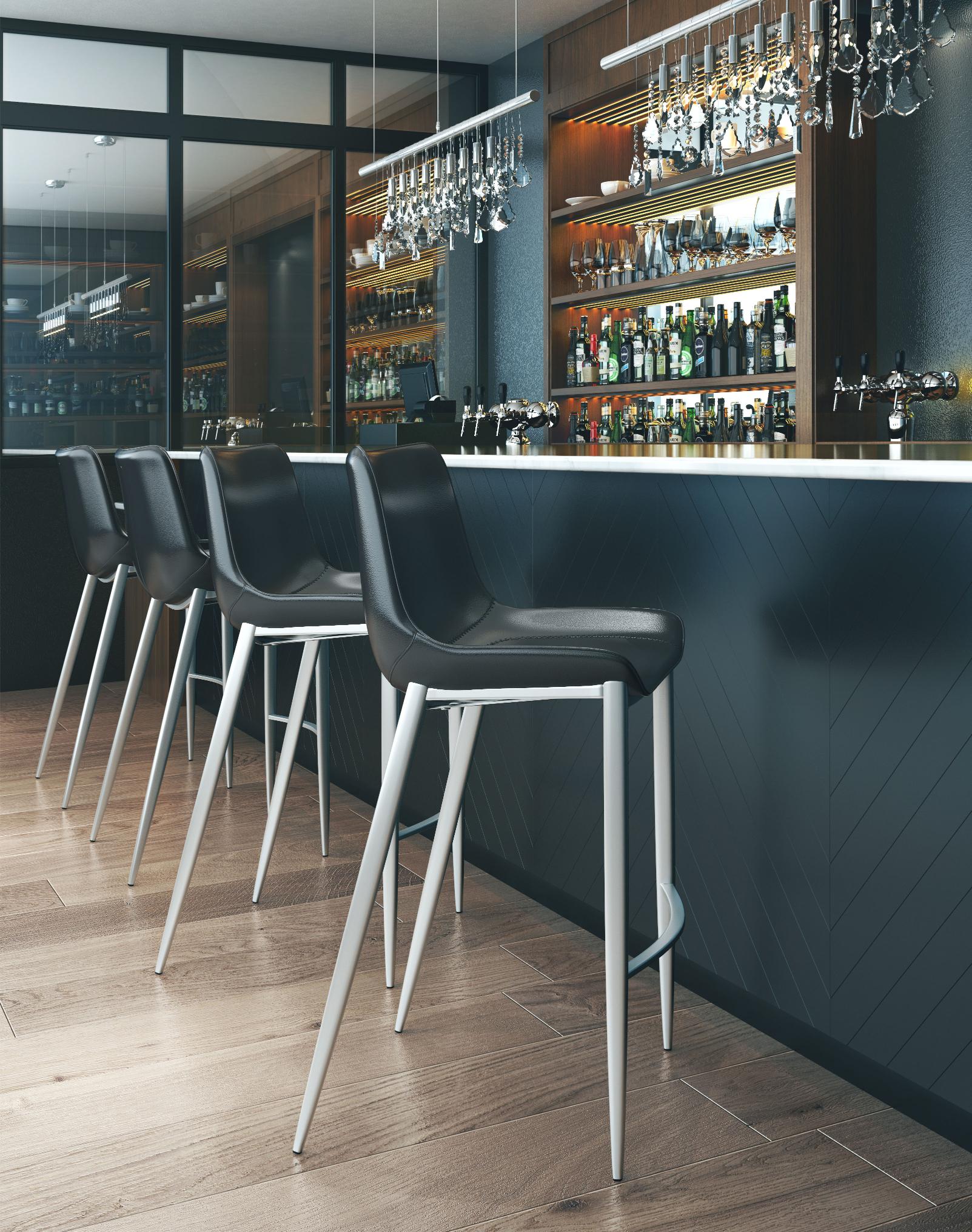 Zuo Modern Magnus Barstool - Set of 2