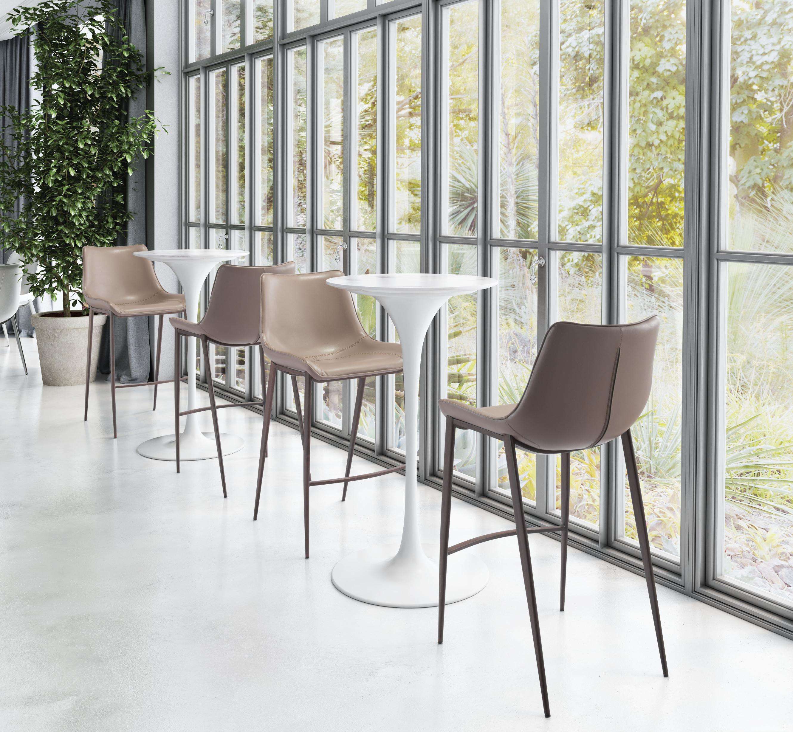 Zuo Modern Magnus Barstool - Set of 2