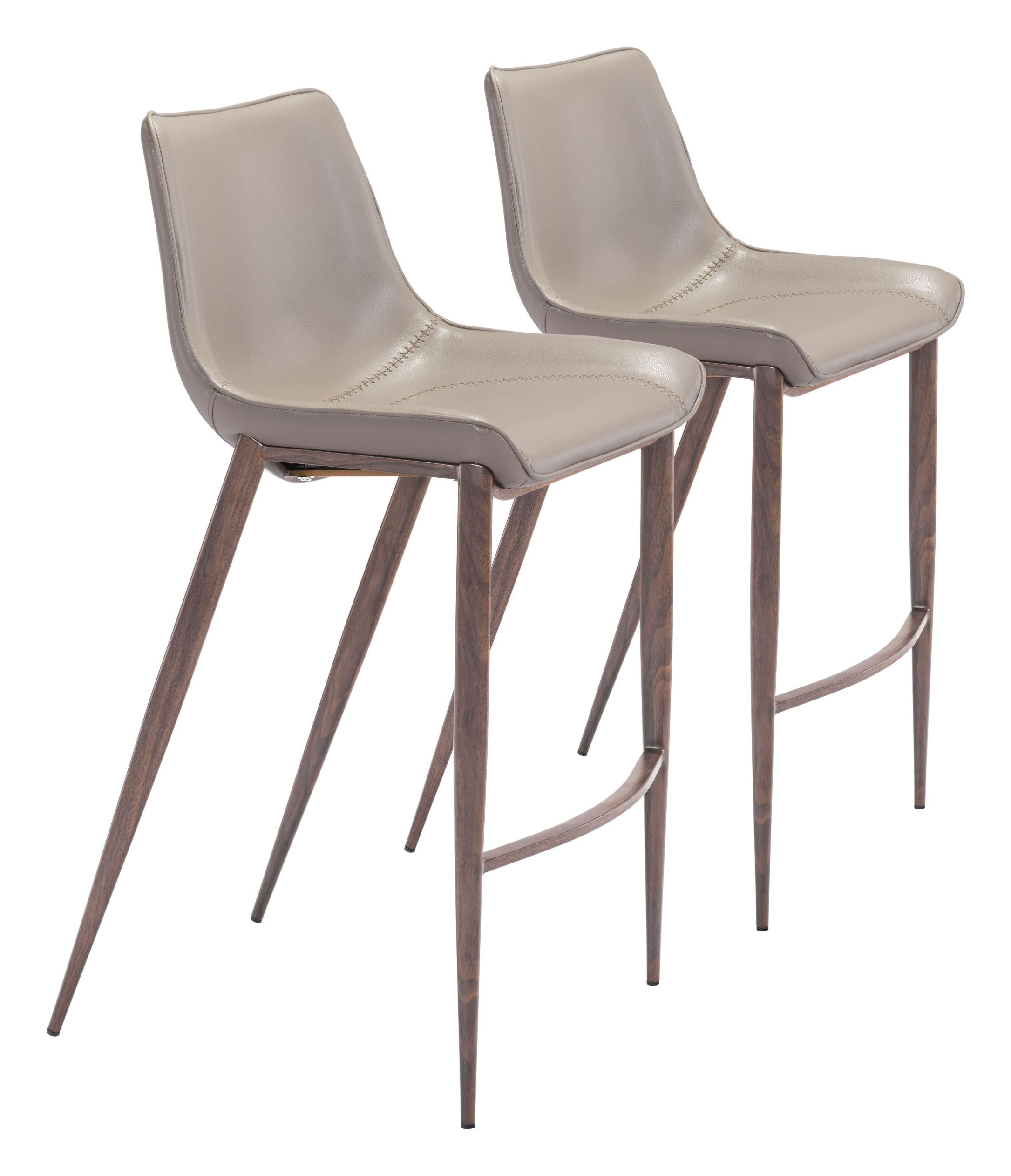 Zuo Modern Magnus Barstool - Set of 2