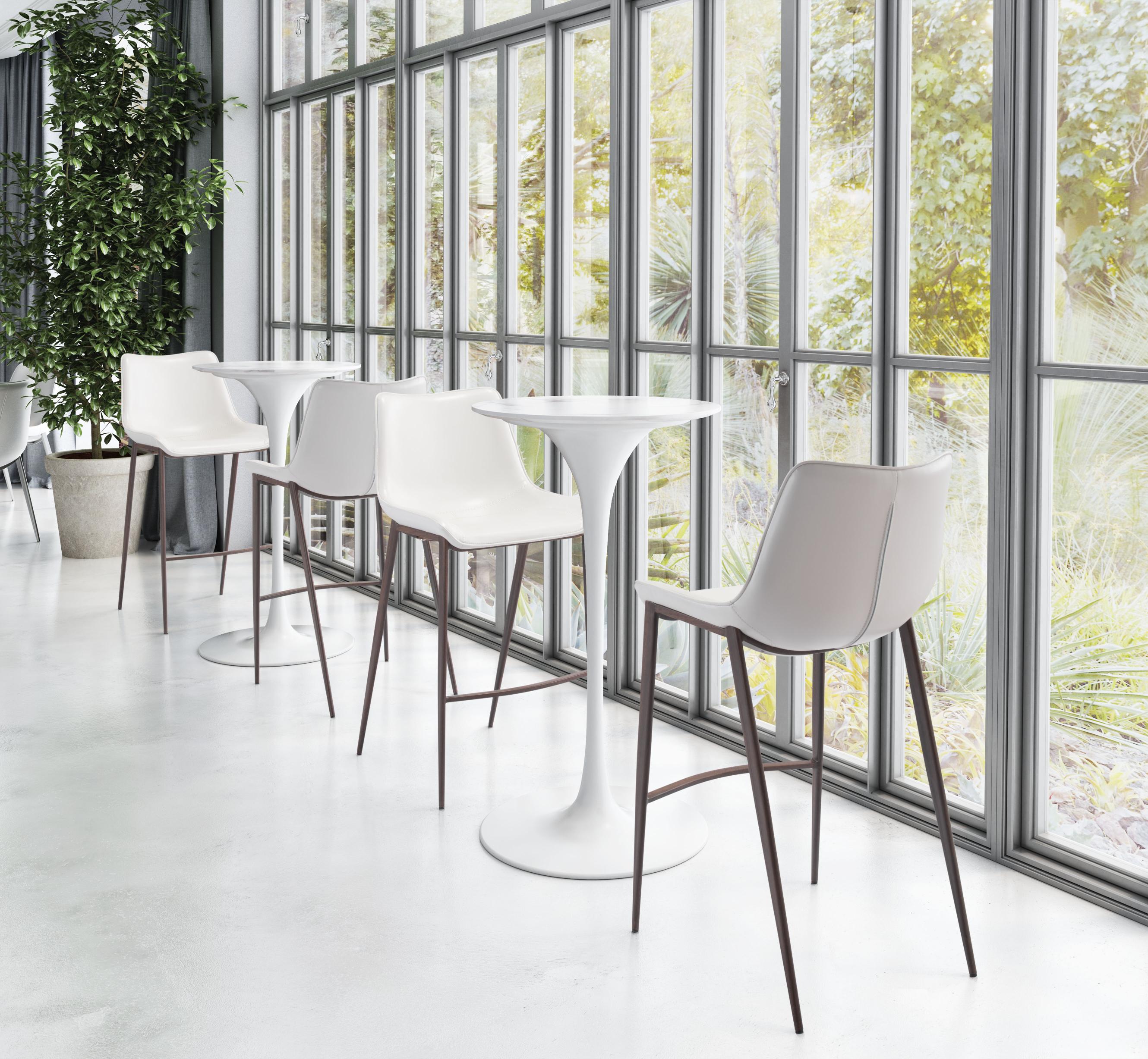 Zuo Modern Magnus Barstool - Set of 2