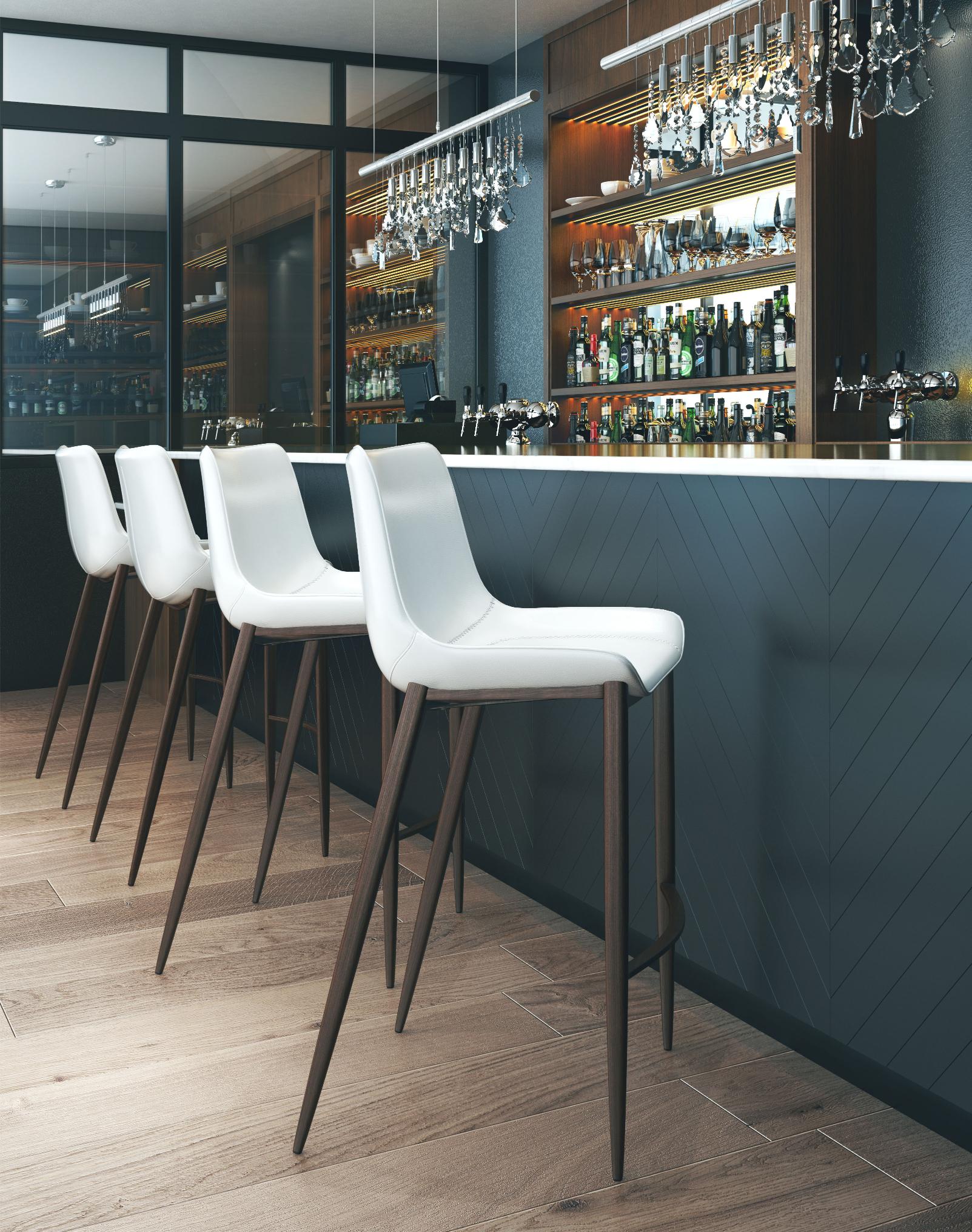 Zuo Modern Magnus Barstool - Set of 2