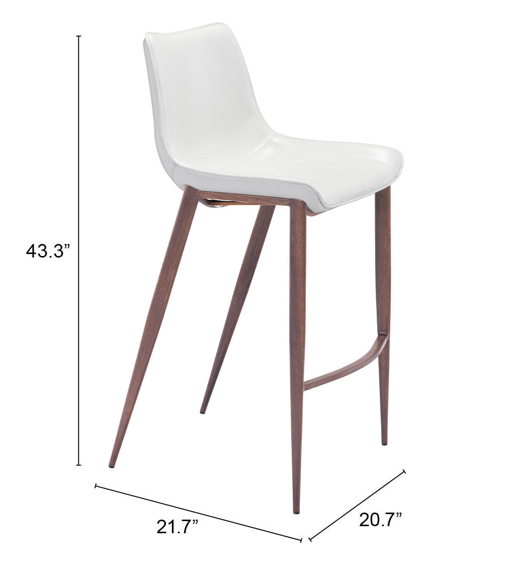 Zuo Modern Magnus Barstool - Set of 2