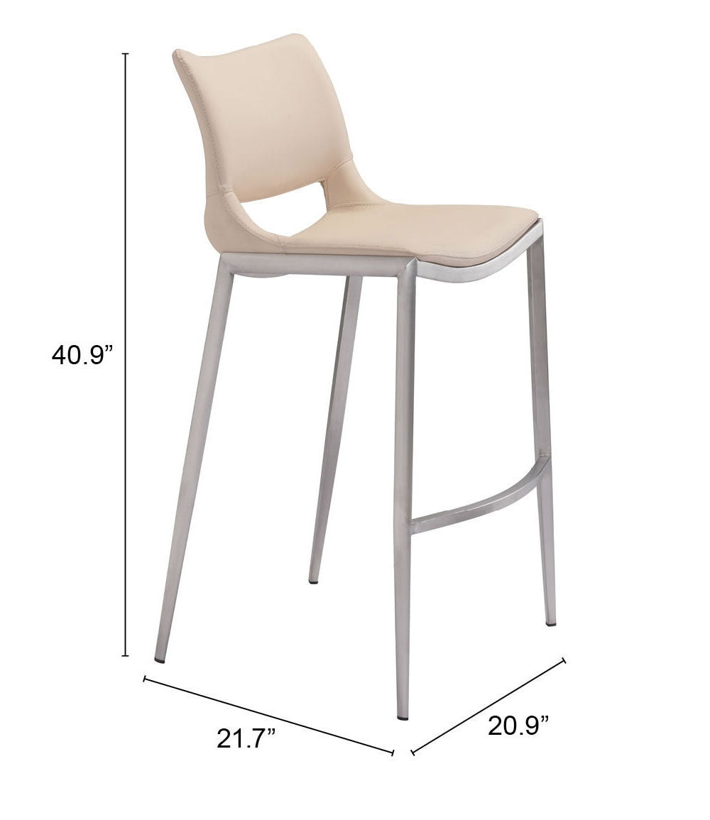 Zuo Modern Ace Barstool - Set of 2