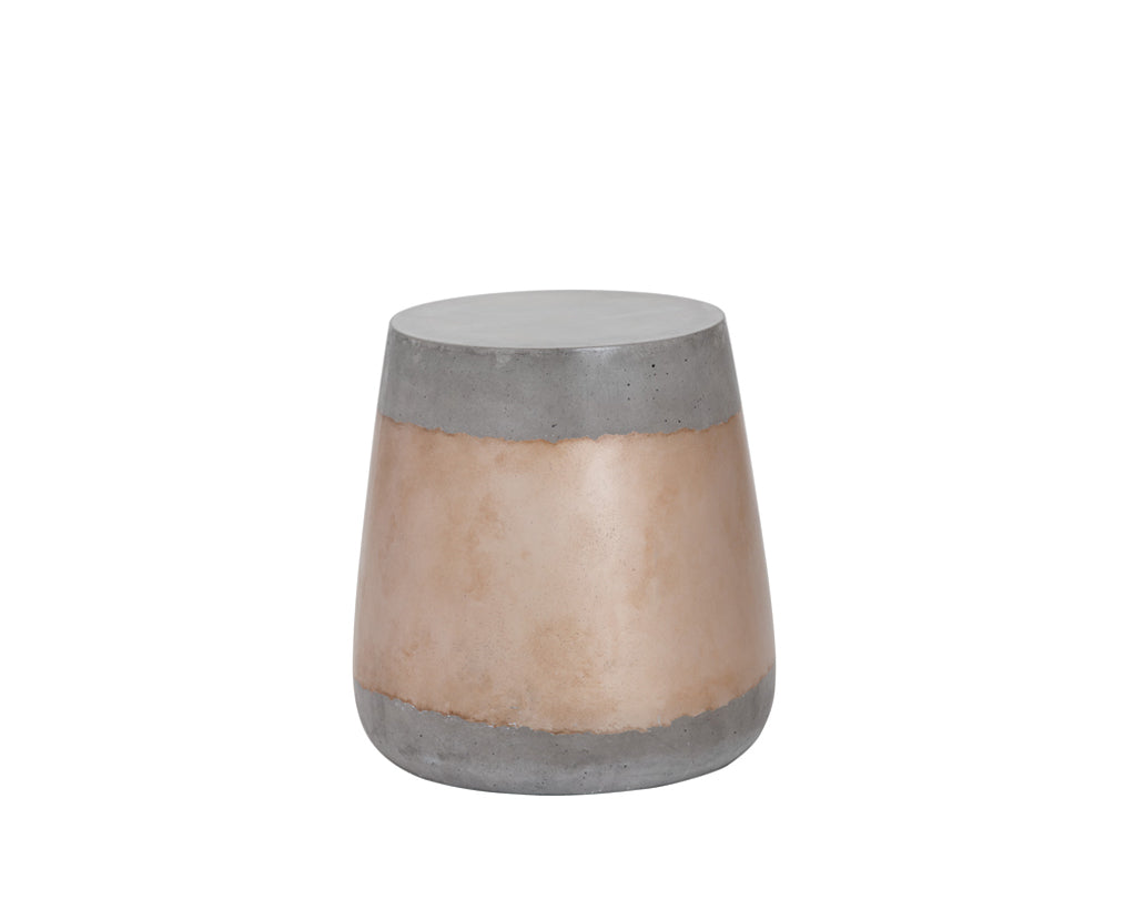 Sunpan Aries Side Table - Gold / Silver