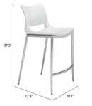 Zuo Modern Ace Counter Stool - Set of 2