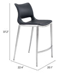 Zuo Modern Ace Counter Stool - Set of 2
