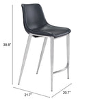 Zuo Modern Magnus Counter Stool - Set of 2