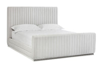 Sunpan Hylan Bed - Queen in Hemingway Marble