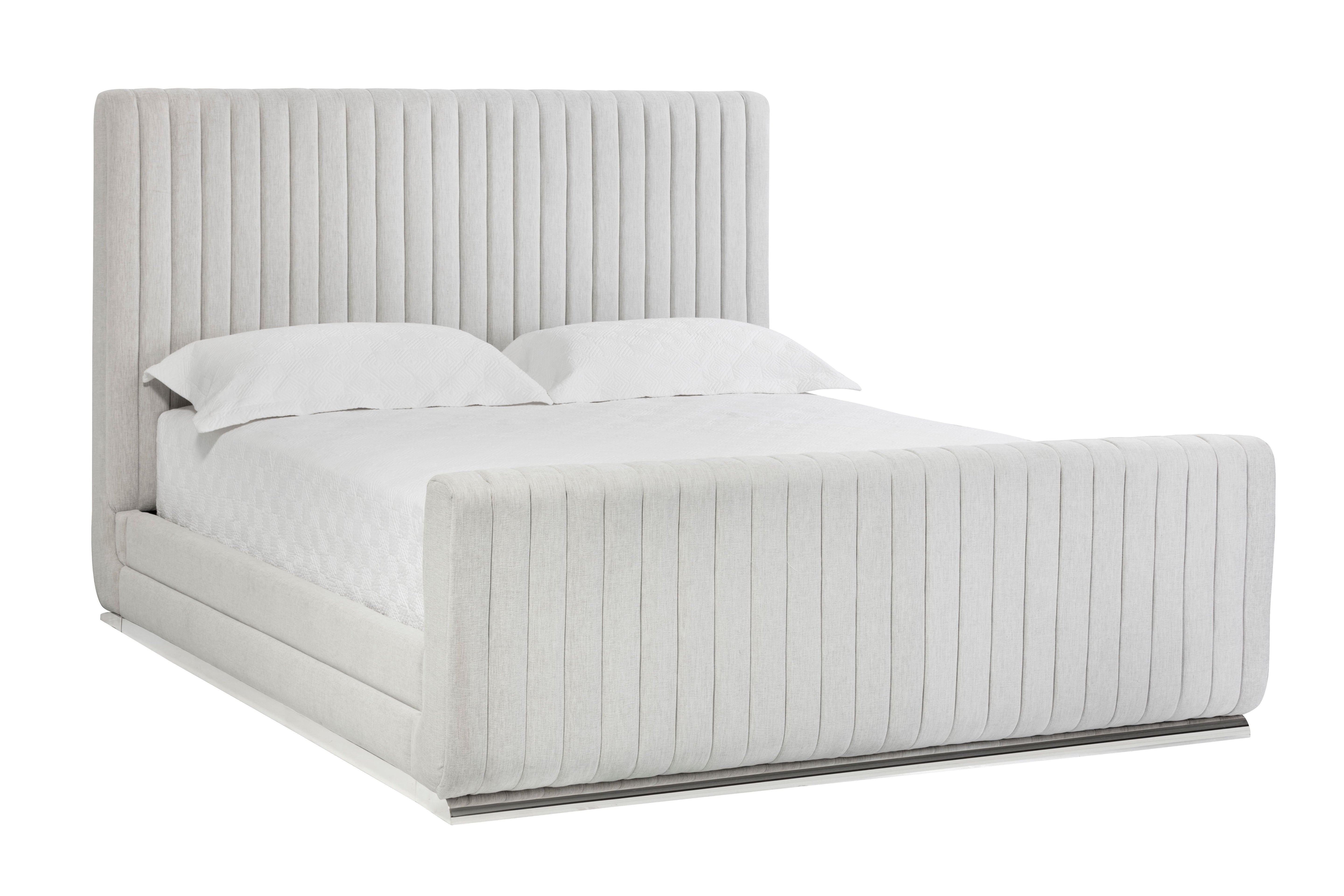 Sunpan Hylan Bed - Queen in Hemingway Marble