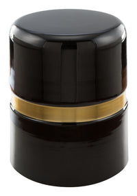 Zuo Modern Density Side Table Black and Gold