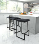 Zuo Modern Element Barstool in Black/Gray