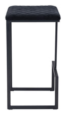 Zuo Modern Element Barstool in Black/Gray