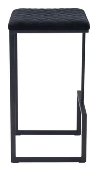 Zuo Modern Element Barstool in Black/Gray