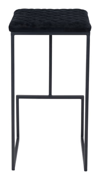 Zuo Modern Element Barstool in Black/Gray