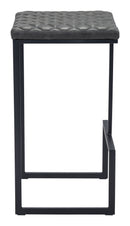 Zuo Modern Element Barstool in Black/Gray