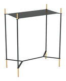 Zuo Modern Austin Side Table Black and Gold