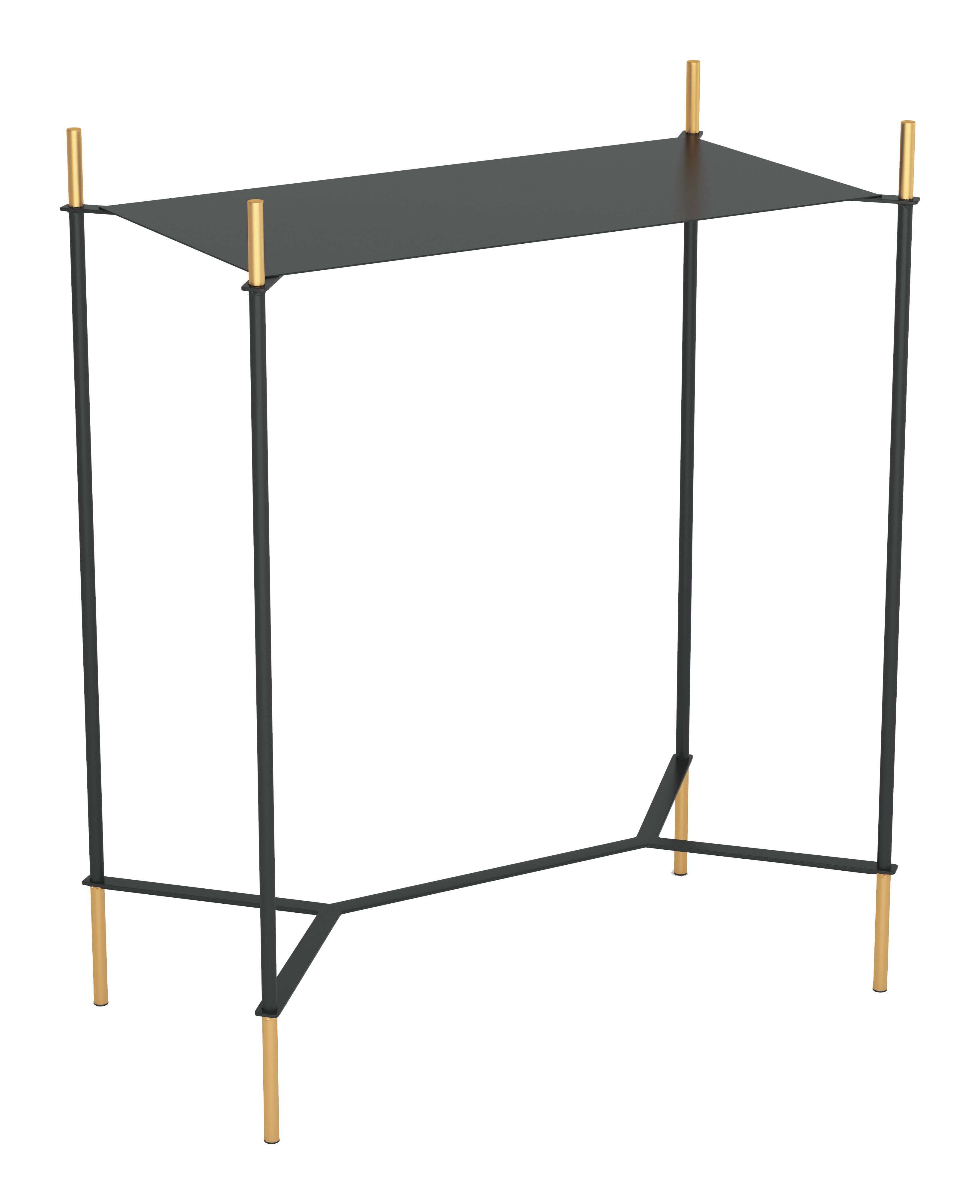 Zuo Modern Austin Side Table Black and Gold