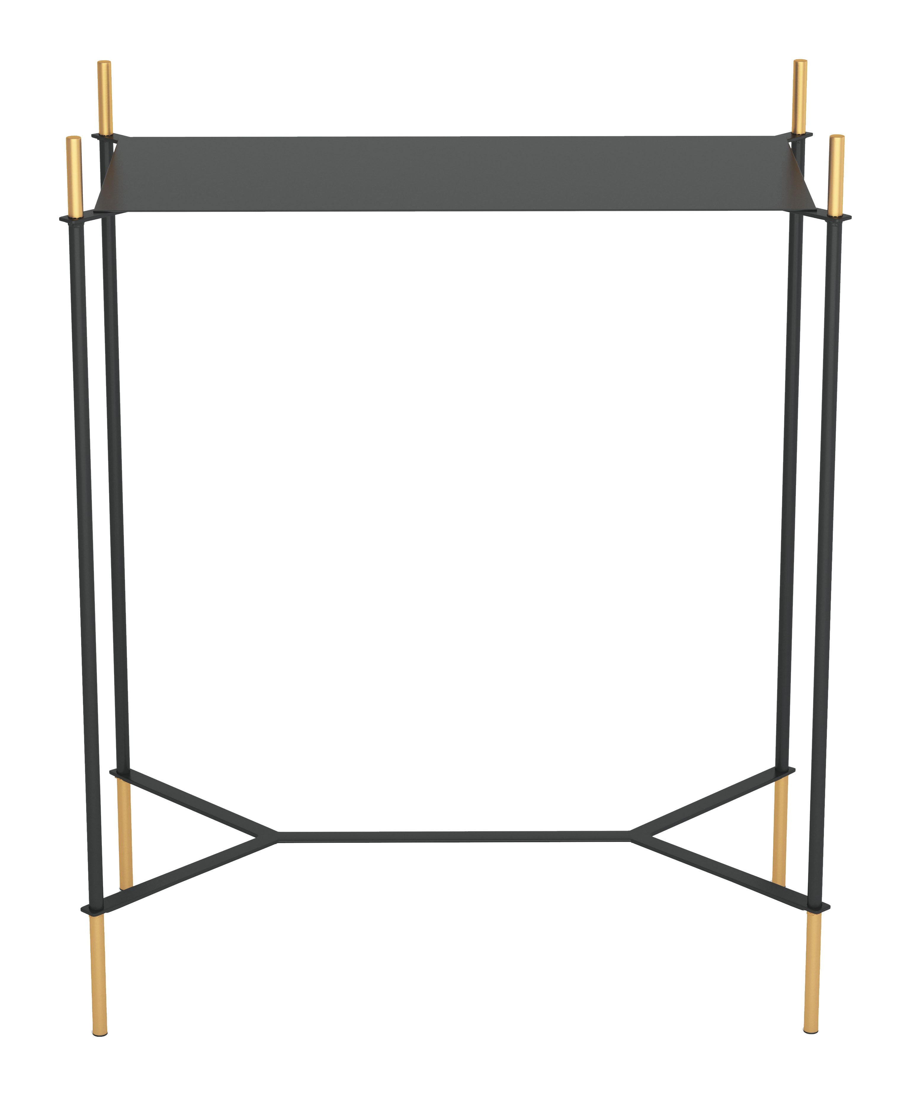 Zuo Modern Austin Side Table Black and Gold