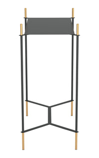 Zuo Modern Austin Side Table Black and Gold