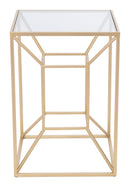 Zuo Modern Canyon Side Table Gold