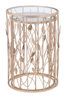 Zuo Modern Sage Side Table Set Gold - Set of 2