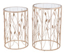 Zuo Modern Sage Side Table Set Gold - Set of 2
